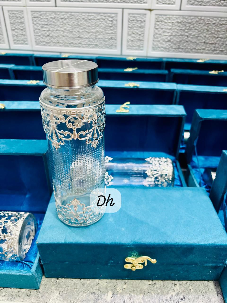 Decorative Glass Bottle Gift Box